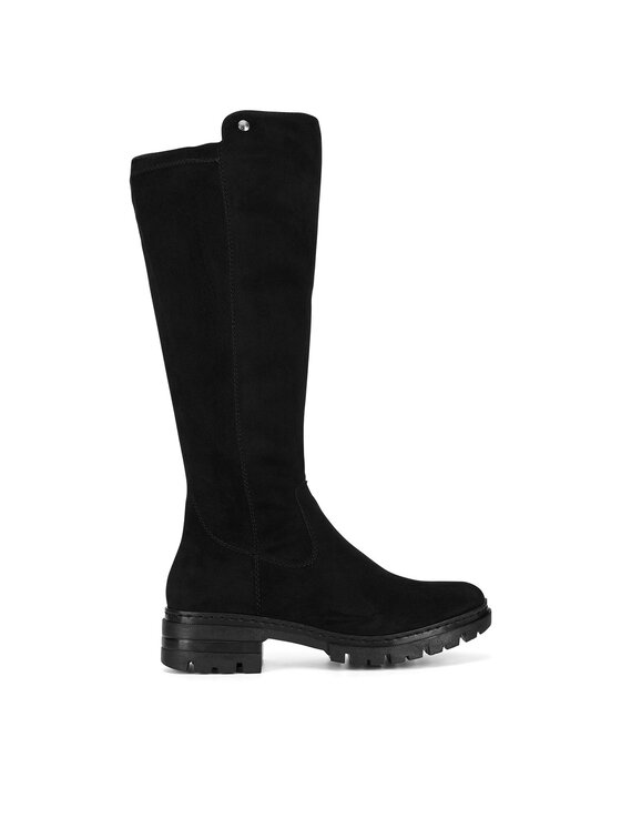 Rieker Ботуши 76890-00 Черен цвят на ниска цена