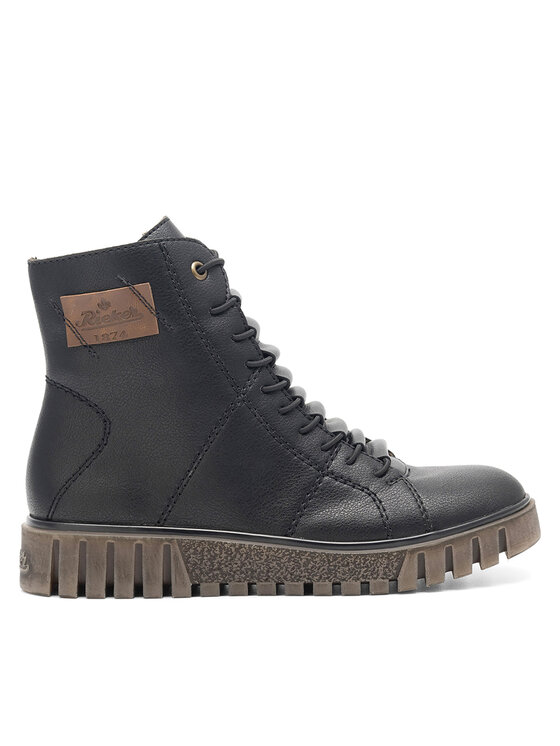 Rieker Зимни обувки Y3421-00 Черен цвят на ниска цена