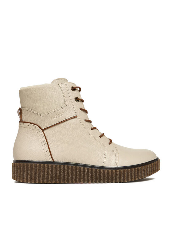 Rieker Зимни обувки Y4303-80 Екрю цвят на ниска цена