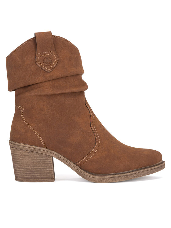 Rieker Каубойски обувки Y1284-24 Кафяв цвят на ниска цена