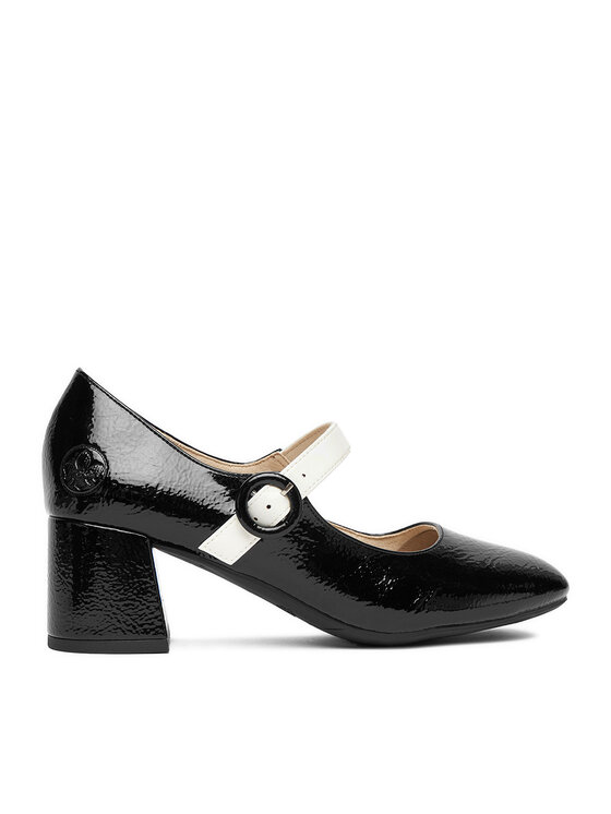 Rieker Обувки 44752-00 Черен цвят на ниска цена