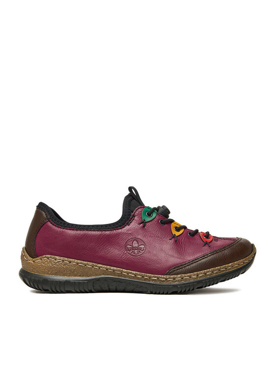 Rieker Обувки N3271-30 Виолетов цвят на ниска цена