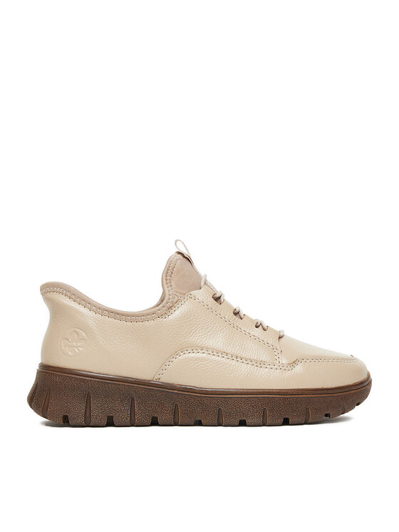 Rieker Сникърси N1357-60 Бежов цвят на ниска цена