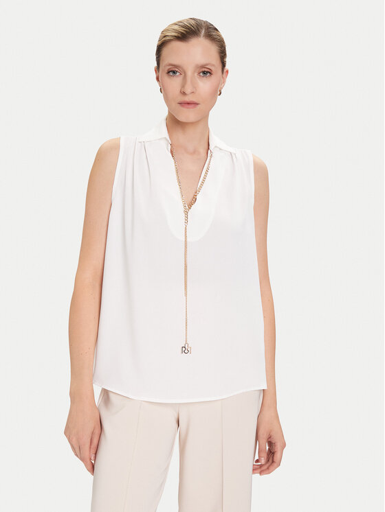 Rinascimento Блуза CFC0125726003 Бял Regular Fit цвят на ниска цена