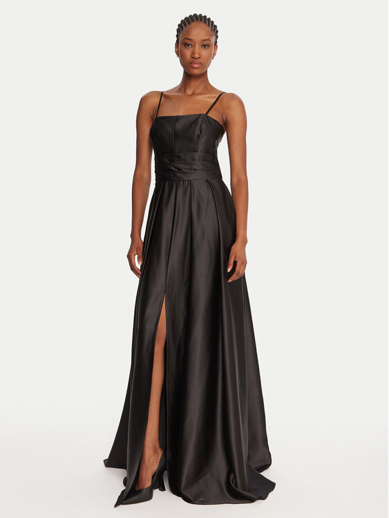 Rinascimento Официална рокля CFC0020046002 Черен Slim Fit цвят на ниска цена