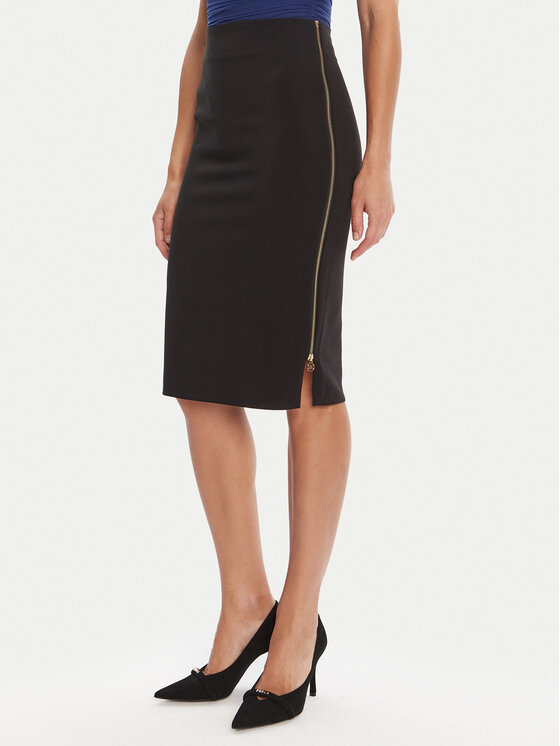 Rinascimento Пола тип молив CFC0125230003 Черен Slim Fit цвят на ниска цена