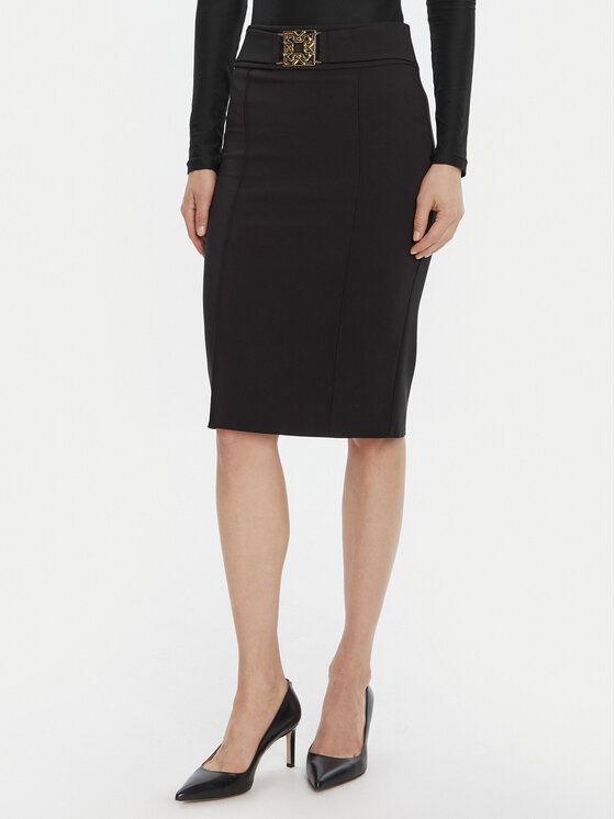 Rinascimento Пола тип молив CFC0126212003 Черен Slim Fit цвят на ниска цена