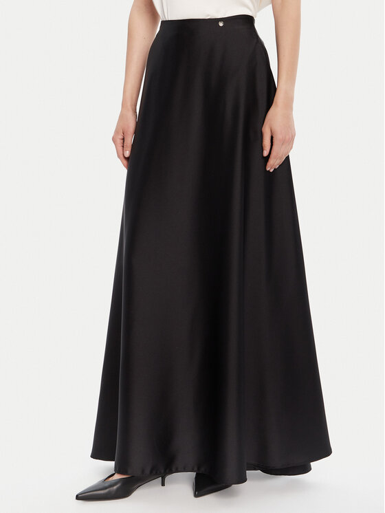 Rinascimento Пола тип трапец CFC0125080003 Черен Regular Fit цвят на ниска цена