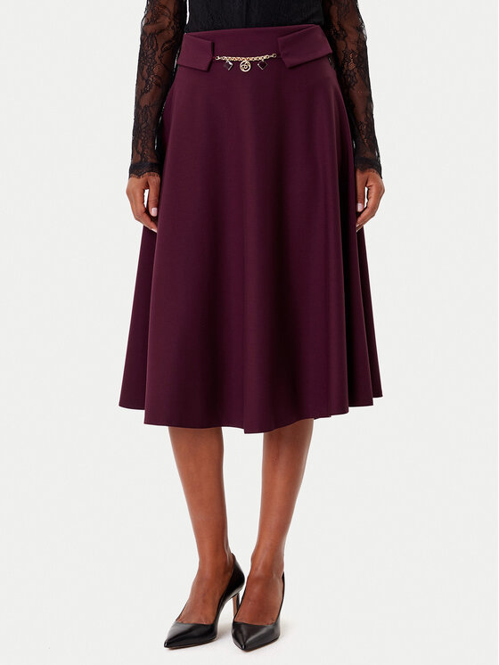 Rinascimento Пола тип трапец CFC0126216003 Бордо Regular Fit цвят на ниска цена