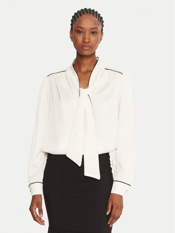 Rinascimento Риза CFC0125148003 Бял Regular Fit цвят на ниска цена