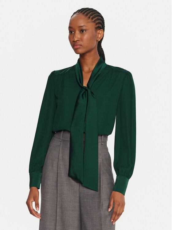 Rinascimento Риза CFC0126204003 Зелен Regular Fit цвят на ниска цена