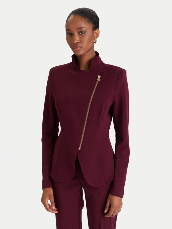 Rinascimento Сако CFC0125220003 Бордо Slim Fit цвят на ниска цена