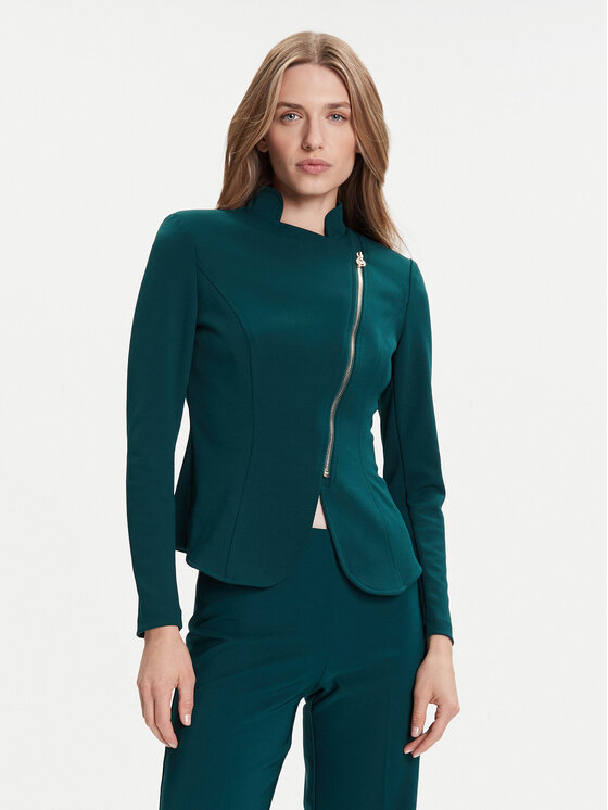 Rinascimento Сако CFC0125220003 Зелен Slim Fit цвят на ниска цена