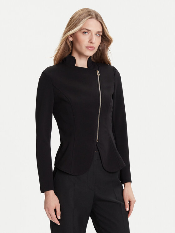 Rinascimento Сако CFC0125220003 Черен Slim Fit цвят на ниска цена