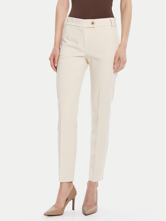 Rinascimento Чино панталони CFC0126225003 Бежов Slim Fit цвят на ниска цена