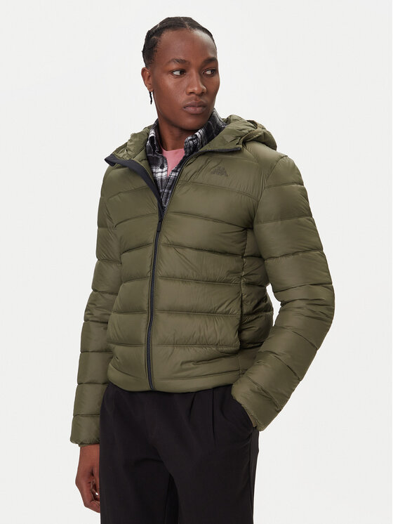 Robe di Kappa Преходно яке Jared 63121RW Зелен Regular Fit цвят на ниска цена