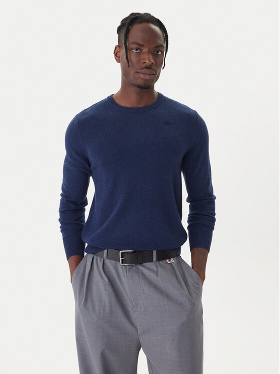 Robe di Kappa Пуловер Lamb Bimberke 670477X Тъмносин Regular Fit цвят на ниска цена