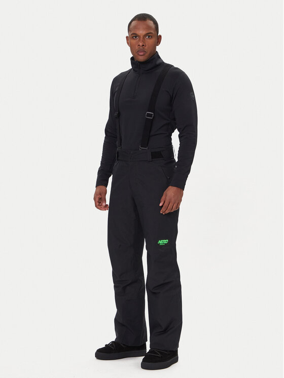 Rossignol Ски панталони Blackside RLOMP07 Черен Regular Fit цвят на ниска цена