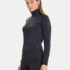 Rossignol Суитшърт от техническо трико Mid Layer Stretch Half-Zip RLOWL17 Черен цвят на ниска цена