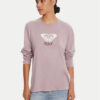 Roxy Блуза Hangloose Art Ls ERJZT06035 Виолетов Regular Fit цвят на ниска цена