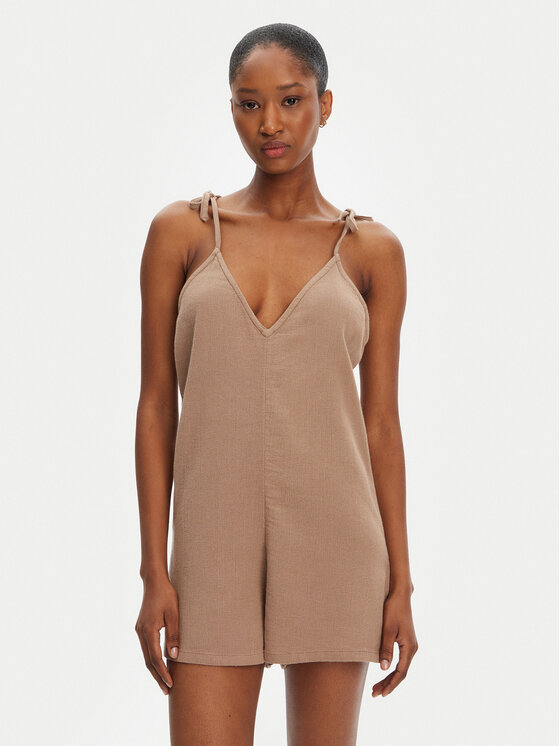 Roxy Гащеризон Sunrise And Sunset ERJX603456 Кафяв Regular Fit цвят на ниска цена