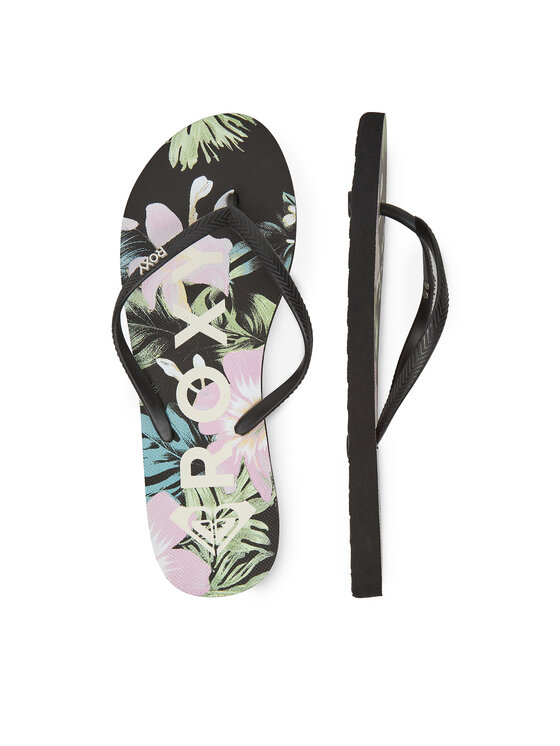 Roxy Джапанки 839452A Черен цвят на ниска цена