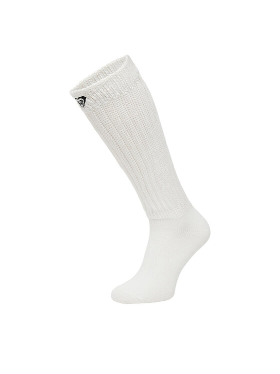 Roxy Дълги чорапи CEO_AS_ROXY_13P_AW25 (1-PACK) Бял цвят на ниска цена