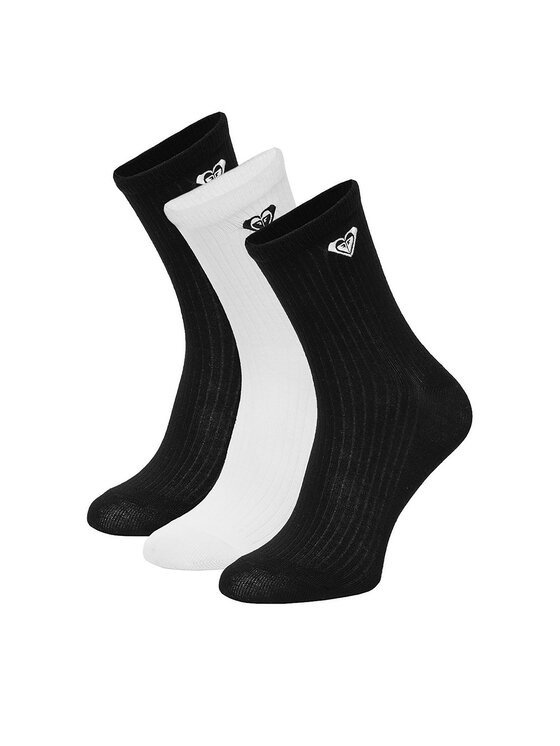 Roxy Дълги чорапи CEO_AS_ROXY_15_Z_AW25 (3-PACK) Черен цвят на ниска цена