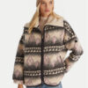 Roxy Полар Feels Like Winter ERJJK03676 Бежов Regular Fit цвят на ниска цена