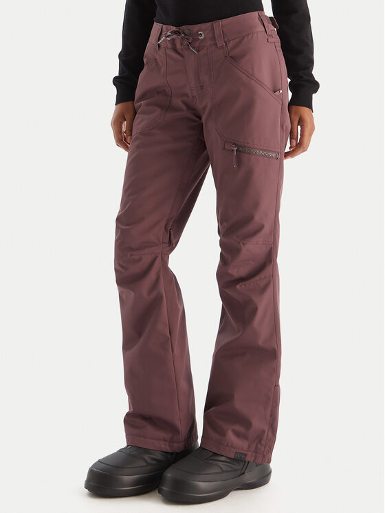 Roxy Ски панталони Nadia PT ERJTP03296 Виолетов Tailored Fit цвят на ниска цена