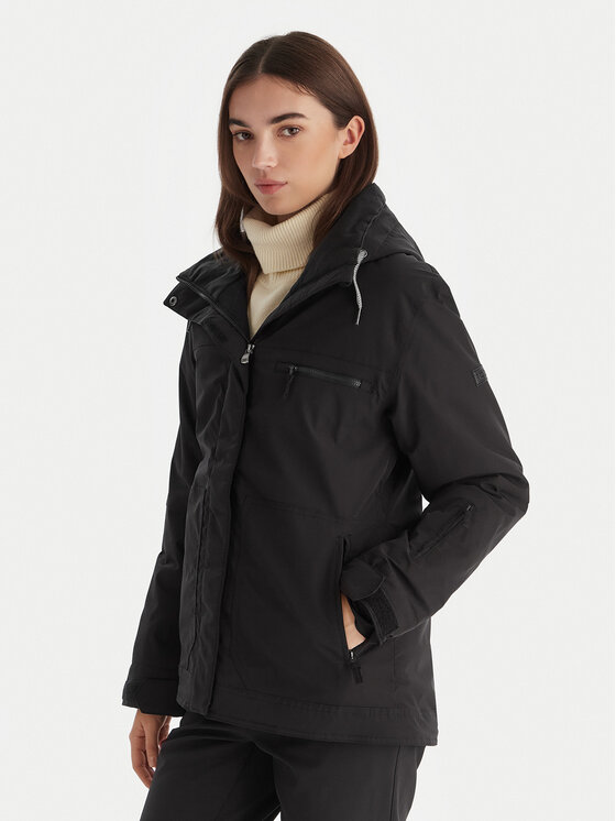 Roxy Скиорско яке ERJTJ03530 Черен Regular Fit цвят на ниска цена