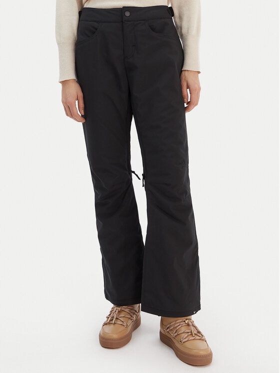 Roxy Сноуборд панталони Backyard ERJTP03299 Черен Tailored Fit цвят на ниска цена