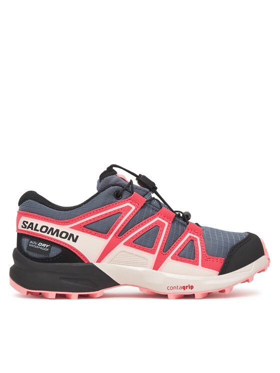 Salomon Маратонки за бягане Speedcross Waterproof L47856600 Сив цвят на ниска цена