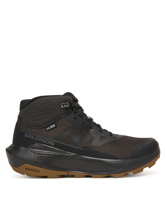 Salomon Туристически Elixir Tour Mid Waterproof L47577800 Кафяв цвят на ниска цена