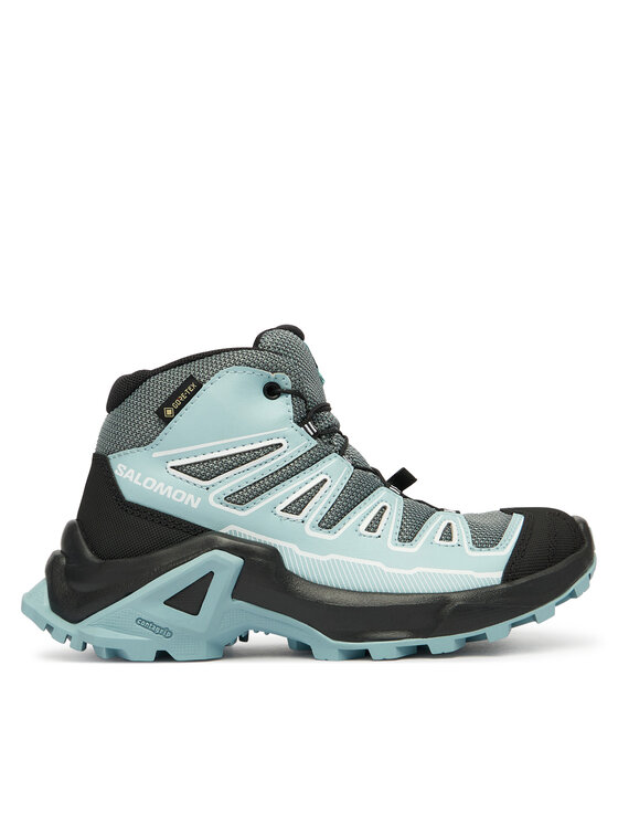 Salomon Туристически X Ultra Mid Gore-Tex L47746100 Зелен цвят на ниска цена