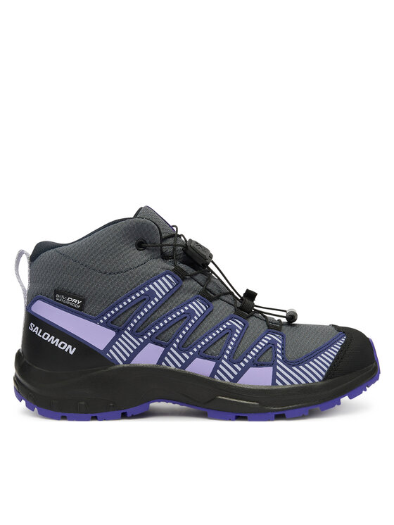 Salomon Туристически Xa Pro V8 Mid Waterproof L47857300 Сив цвят на ниска цена
