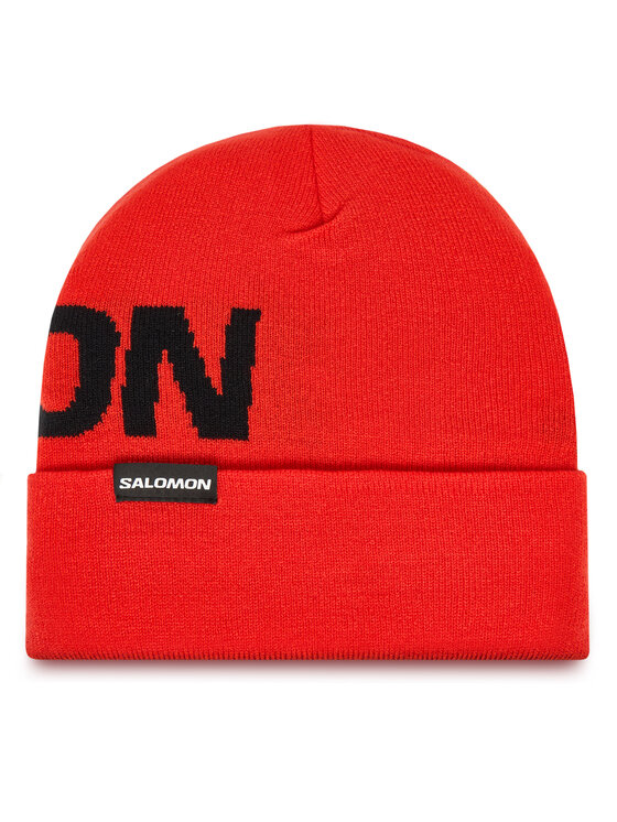 Salomon Шапка Hermitage LC2302900 Червен цвят на ниска цена