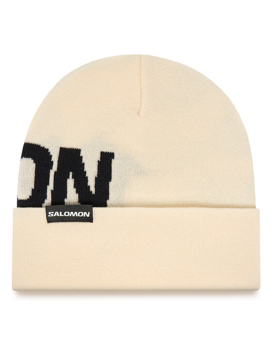 Salomon Шапка Hermitage LC2630200 Екрю цвят на ниска цена