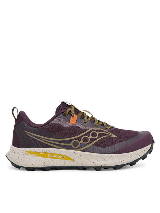 Saucony Маратонки за бягане Peregrine 15 S20990 Бордо цвят на ниска цена