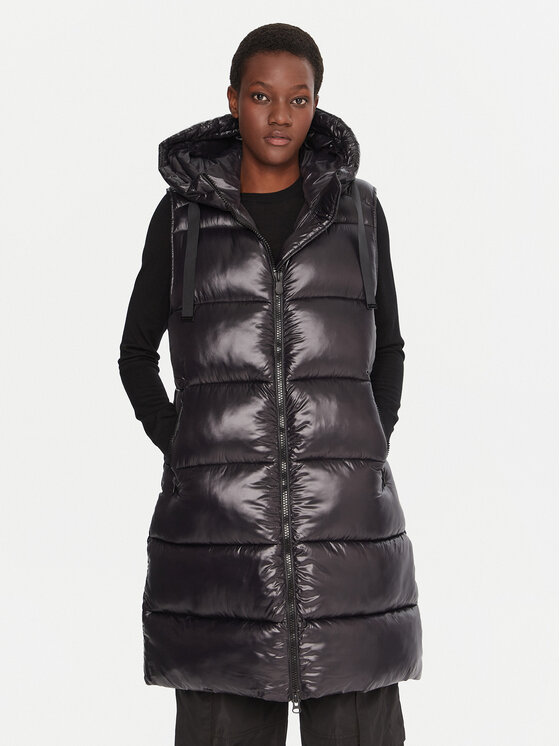 Save The Duck Жилетка за костюм D80302W LOVE21 Черен Regular Fit цвят на ниска цена