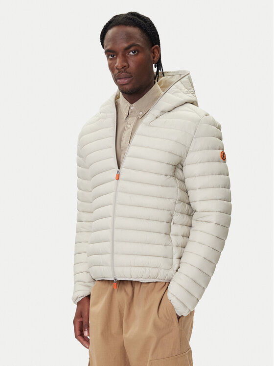 Save The Duck Зимно яке D30650M GIGA01 Бежов Regular Fit цвят на ниска цена
