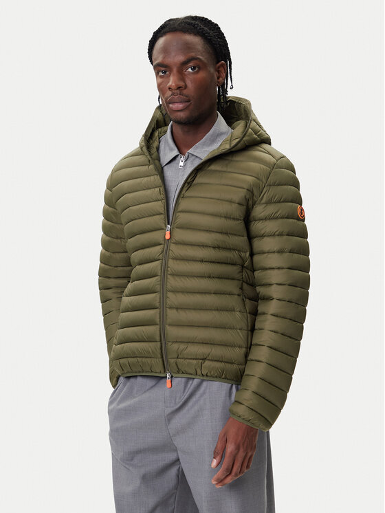Save The Duck Зимно яке D30650M GIGA01 Зелен Regular Fit цвят на ниска цена
