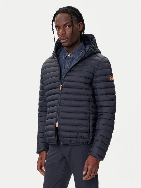 Save The Duck Зимно яке D30650M GIGA21 Тъмносин Regular Fit цвят на ниска цена