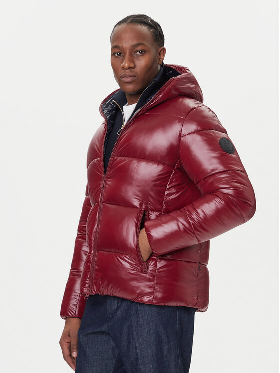 Save The Duck Зимно яке D31280M LOVE21 Бордо Regular Fit цвят на ниска цена