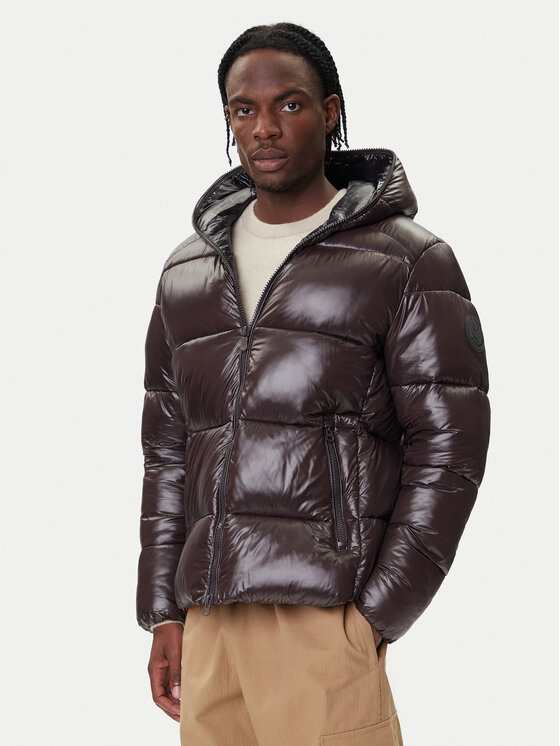Save The Duck Зимно яке D31280M LOVE21 Кафяв Regular Fit цвят на ниска цена