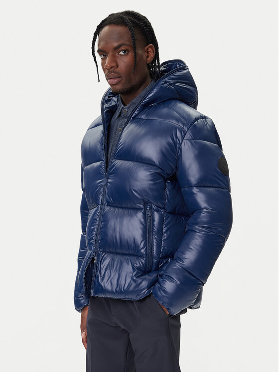 Save The Duck Зимно яке D31280M LOVE21 Син Regular Fit цвят на ниска цена