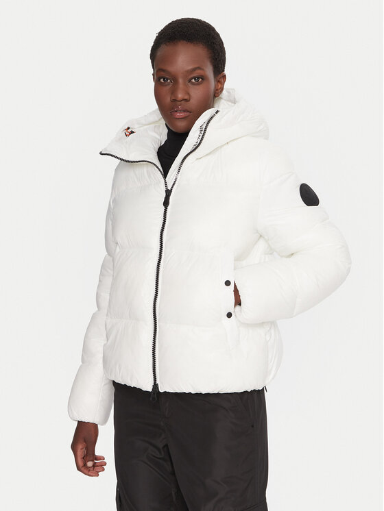 Save The Duck Зимно яке D31989W LOVE21 Бял Regular Fit цвят на ниска цена