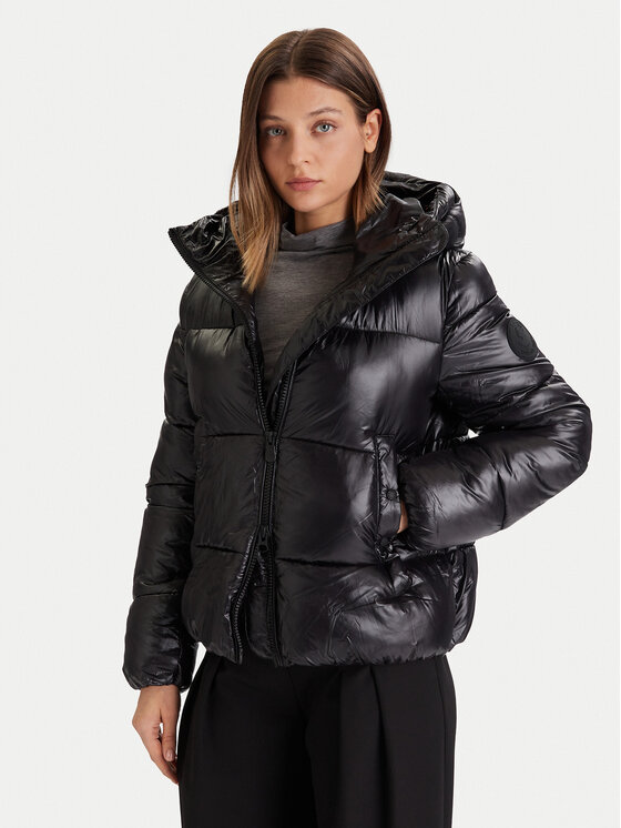 Save The Duck Зимно яке D31989W LOVE21 Черен Regular Fit цвят на ниска цена