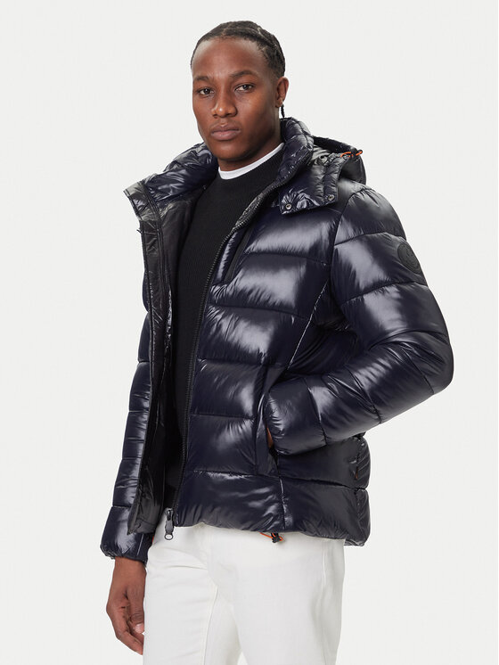 Save The Duck Зимно яке D32389M LOVE21 Тъмносин Regular Fit цвят на ниска цена