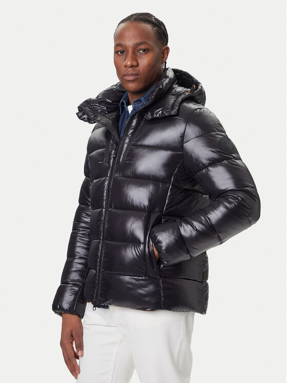 Save The Duck Зимно яке D32389M LOVE21 Черен Regular Fit цвят на ниска цена